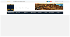 Desktop Screenshot of inhisshoes.org