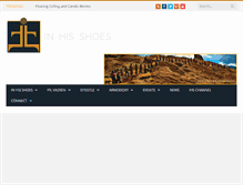 Tablet Screenshot of inhisshoes.org